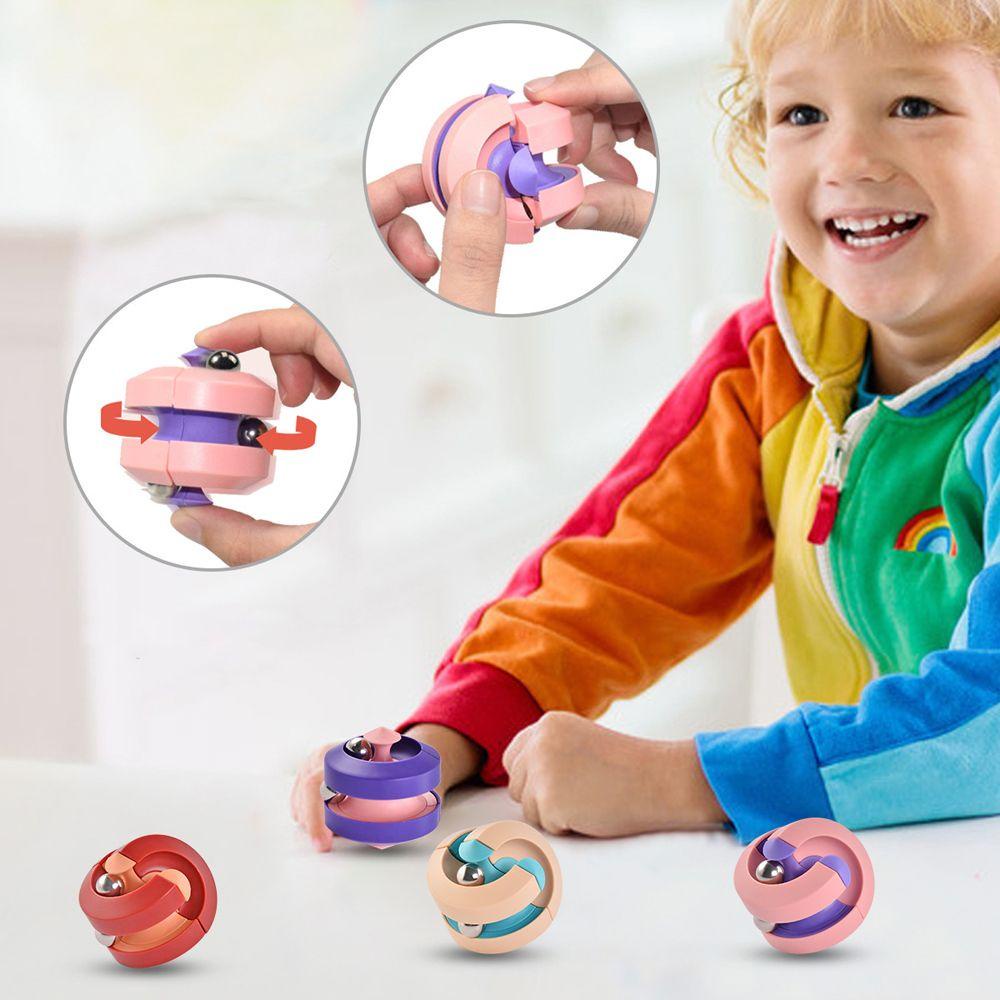(MớI) Con Quay Đồ Chơi Fidget Spinner GiúP GiảM Stress Cho Trẻ Em / NgườI LớN REBUY1