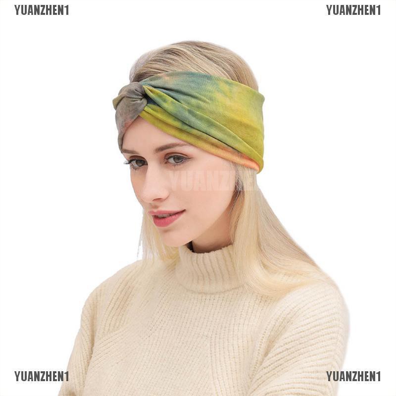 Băng đô turban thắt nút phong cách Bohemian