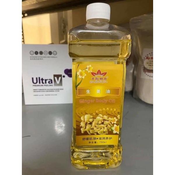 Dầu massage chai vuông chai 750ml