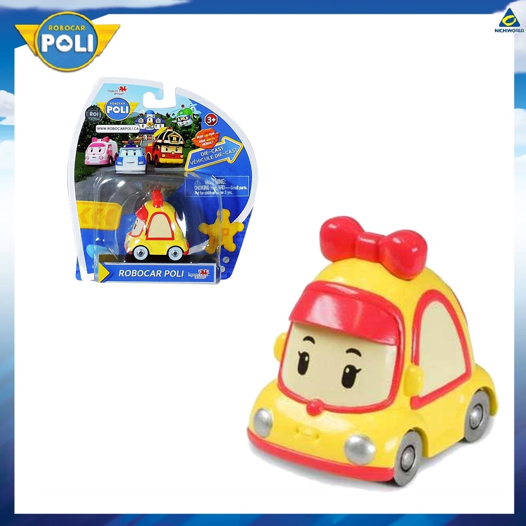 Robocar Poli Mimi Die-Cast. Mã đồ chơi ô tô mô hình Mini Poly SVR83253