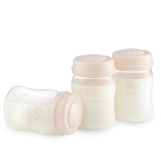 (Thái Lan) Bộ 3 bình trữ sữa 150ml FatzBaby FB0120N