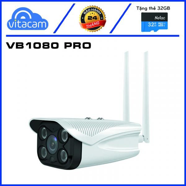 CAMERA WIFI Full HD 1080P - ĐÈN QUAN SÁT MÀU NGÀY ĐÊM - VITACAM VB1080 PRO hàng chính hãng