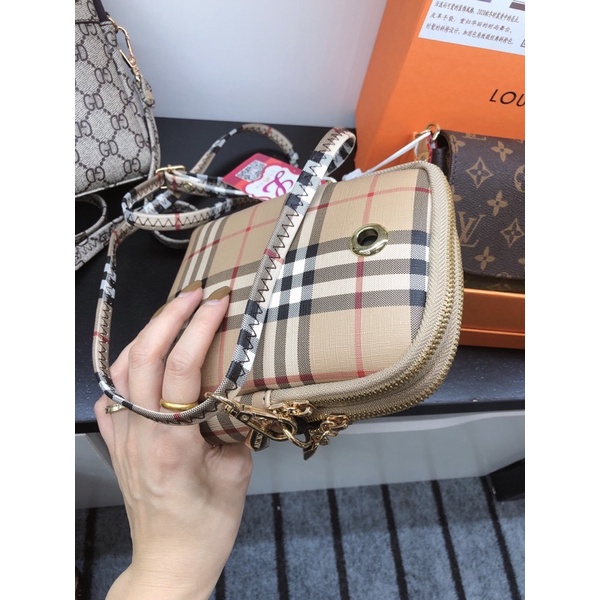 túi đeo điện thoại 3 ngăn sz 18 cao cấp