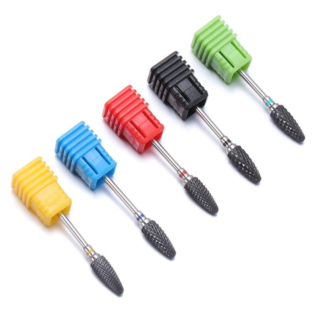 WATTLE Đầu Mài Cứng Cho Máy Mài Móng Tay Phải 2.35mm