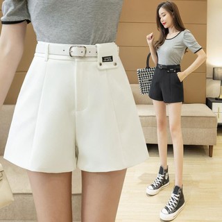 Quần Short Nữ Cạp Cao Phối Kèm Dây Lưng (Mã Quần QS01)