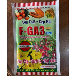Phân bón lá cao cấp fga3 50g - vtnn bắc từ liêm