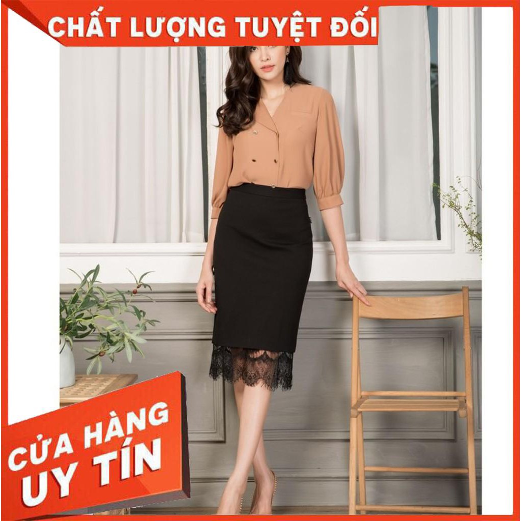 Chân váy umi phối ren chân SEFA FASHION - SF92239121 (Đẹp nhất, dễ thương)