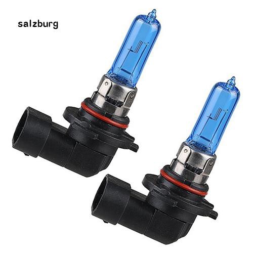 Set 2 bóng đèn pha Xenon 100W 12V 9005 / HB3 6000K ánh sáng trắng