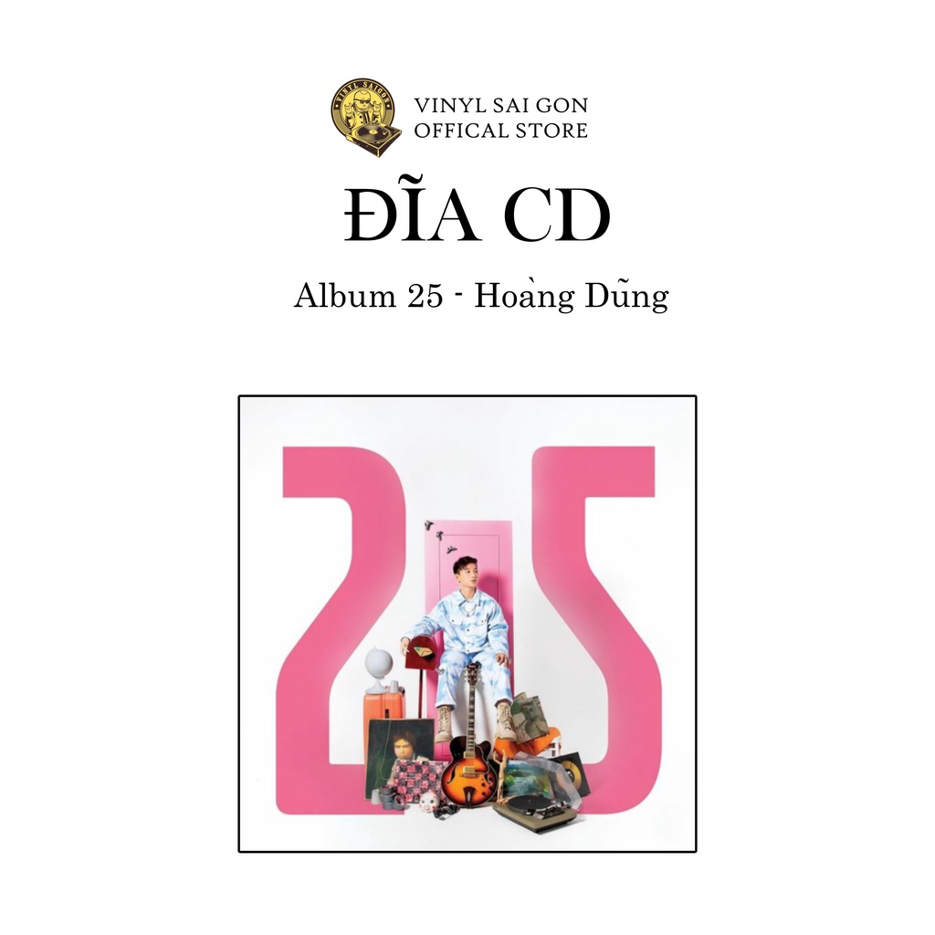 Đĩa CD Nhạc Việt Album 25 - Hoàng Dũng