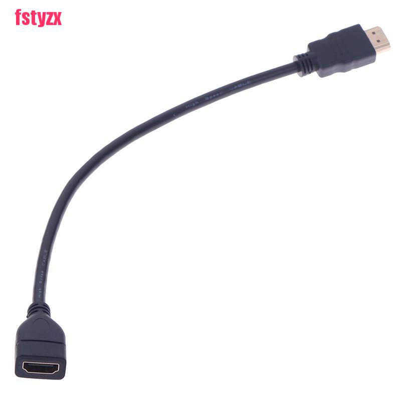 1 Dây Cáp Mở Rộng 15cm / 30cm Hdmi Male Sang Female