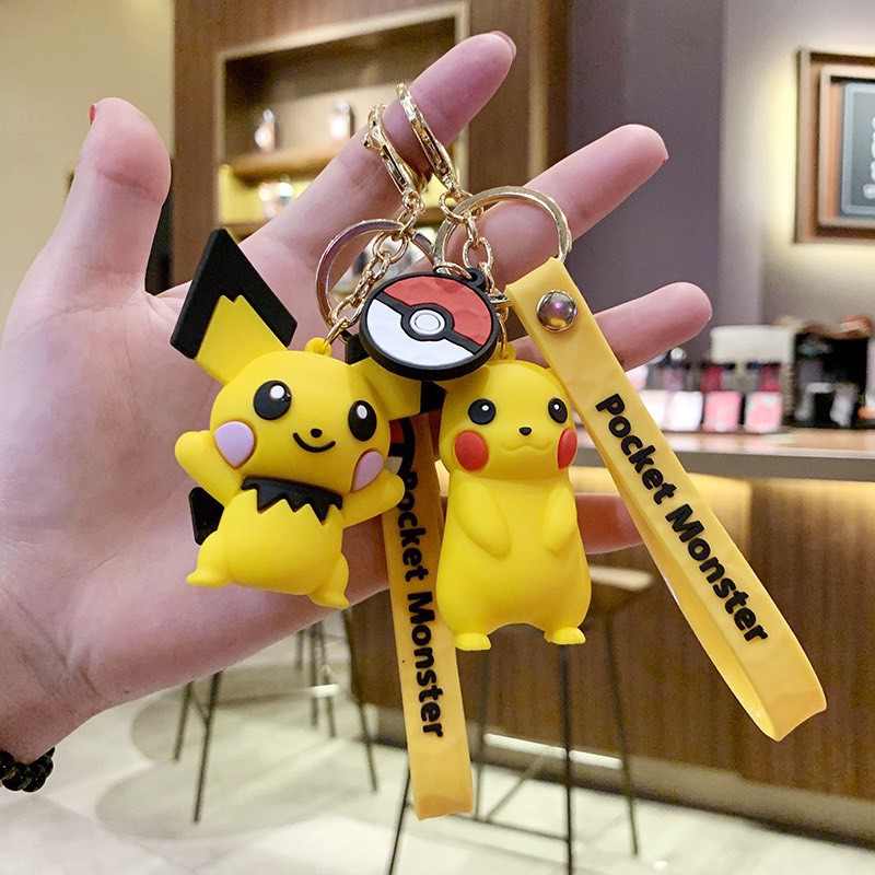 Móc Khoá PIKACHU❤️FREESHIP❤️Móc Khoá Cao Cấp-Giá Rẻ