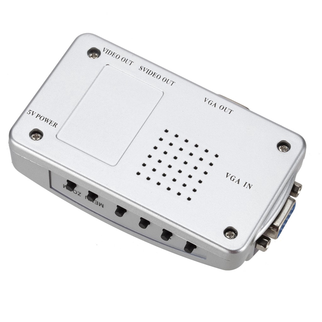 Bộ chuyển đổi VGA sang Video, Svideo VGA to AV - VGA to AV - DC301 | BigBuy360 - bigbuy360.vn