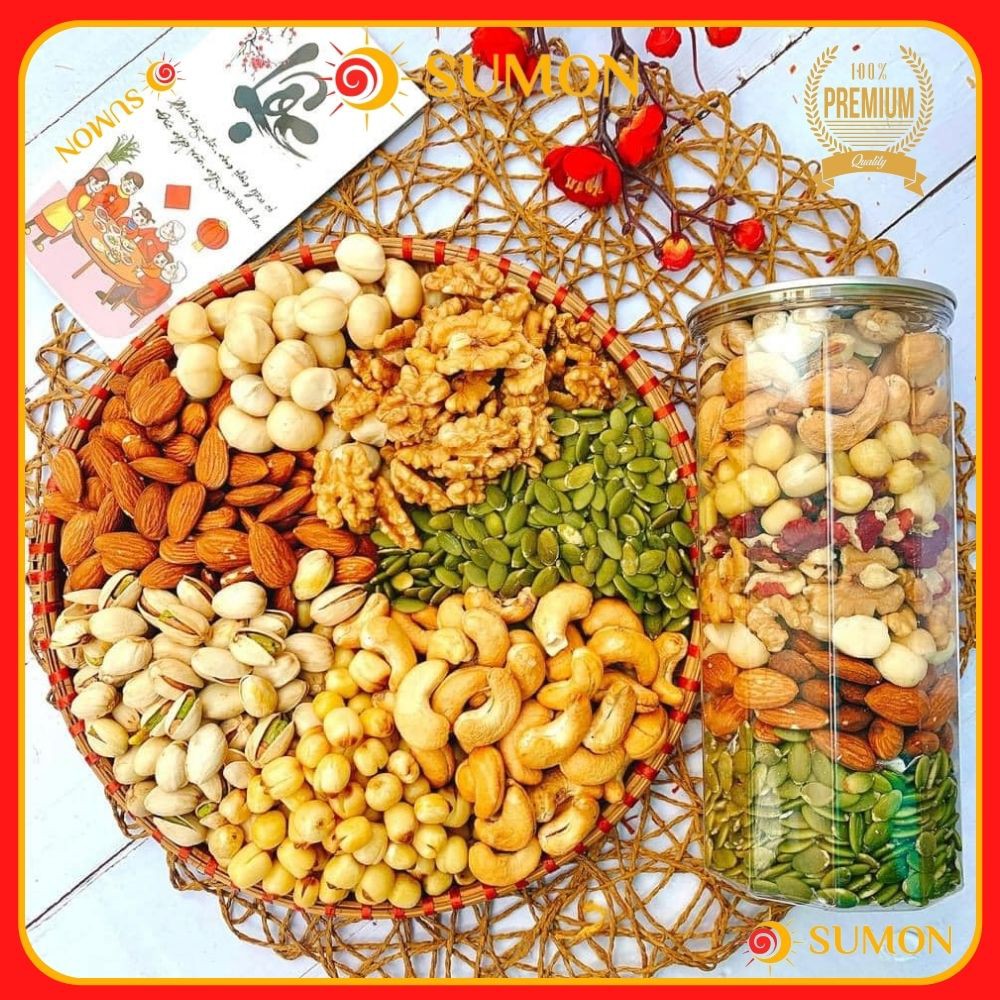 Granola ăn kiêng SUMON granola không đường MS014 hộp 500 gram