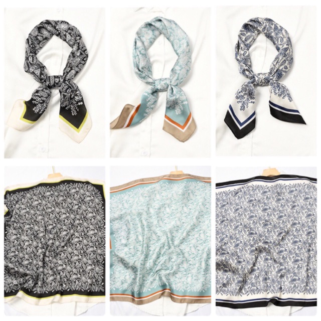 Khăn bandana, khăn turban đẹp. 70x70