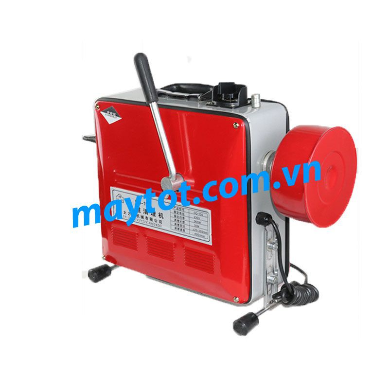 Máy thông tắc cống lò xo GQ150 - công suất cực lớn 1800w - dây loại tốt nhất