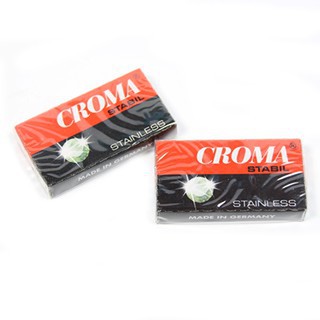 Hộp 10 dao cạo râu Croma, lưỡi dao lam