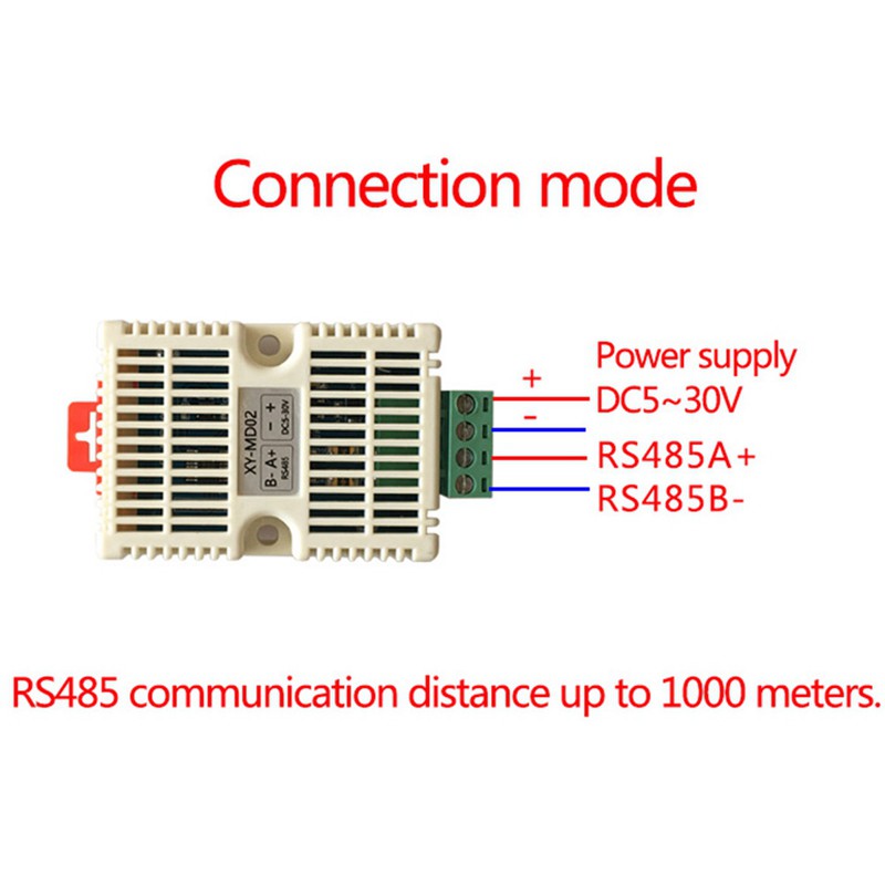 MD02 Temperature and Humidity Transmitter Industrial Sensor SHT20