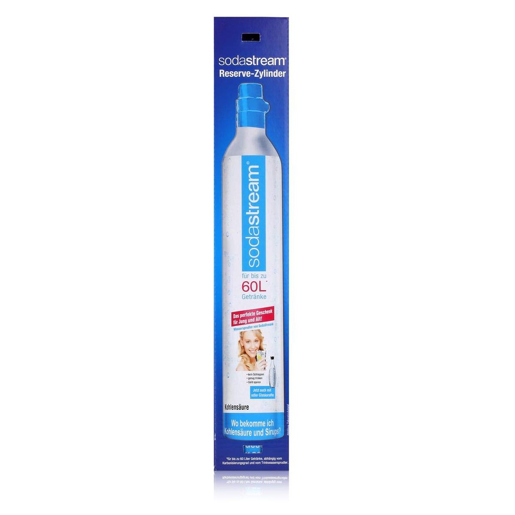 Bình Soda  60L cho máy sodastream, Xy lanh dự trữ Soda Stream Co2 60L
