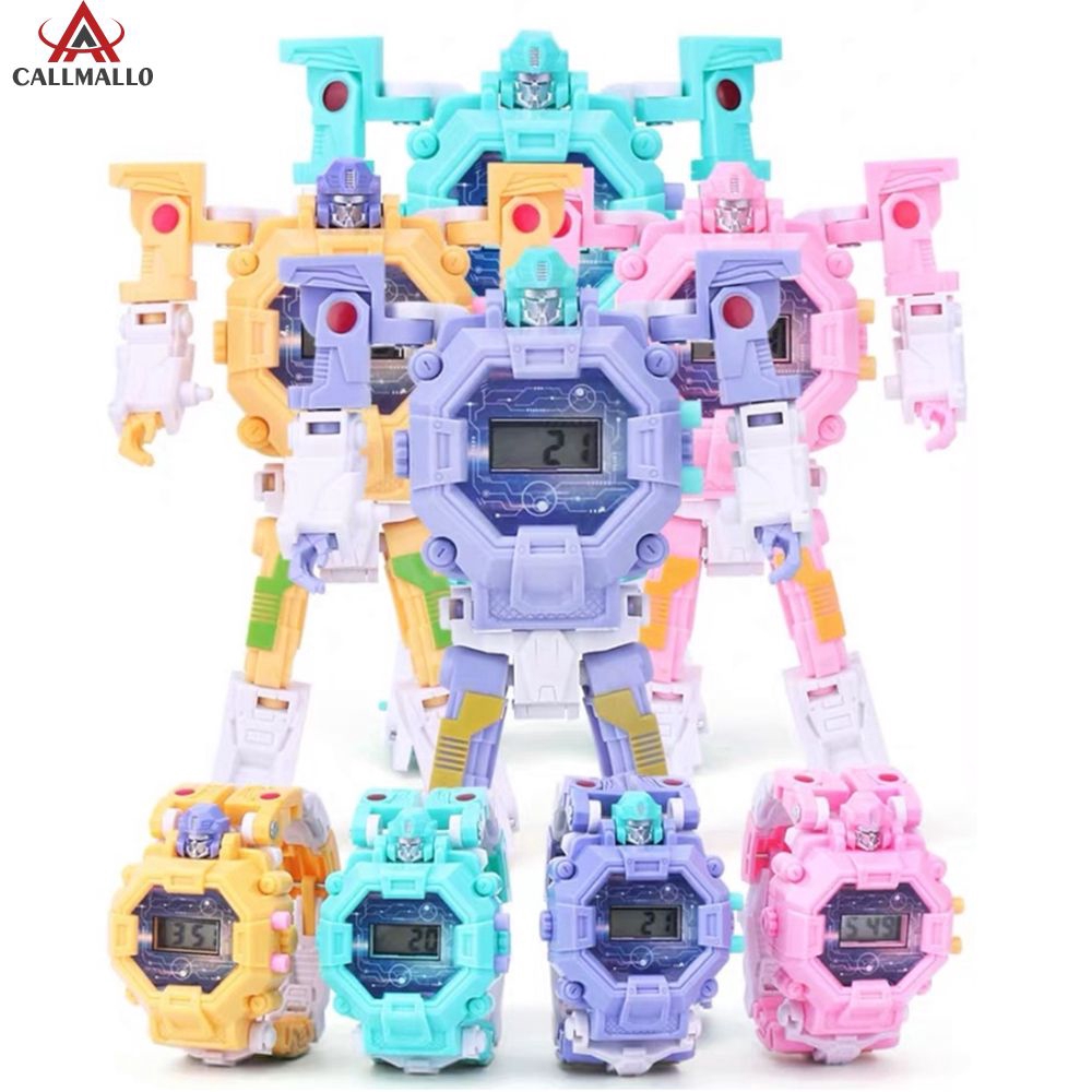 Đồng hồ điện tử siêu nhân biến hình đồ chơi cho bé