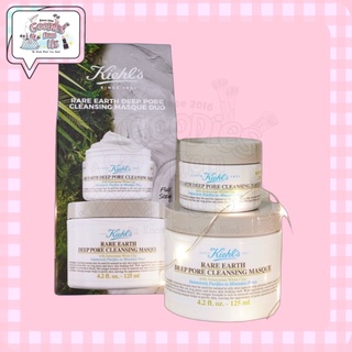 Set 2 hủ Mặt Nạ Đất Sét KIEHLS Rare Earth Deep Pore Cleansing Masque Set SALE 50% !!