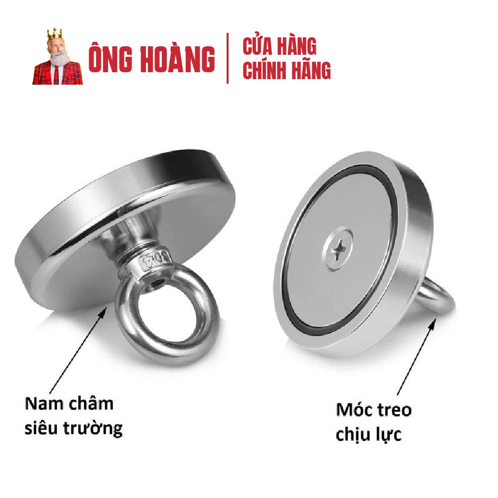 Nam châm siêu trường, lực hút cực mạnh, cục hít cứu hộ