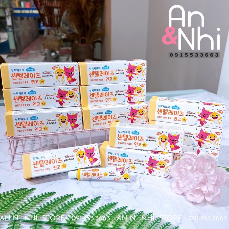 KEM MỠ LÀNH VẾT THƯƠNG PINKFONG CHO BÉ