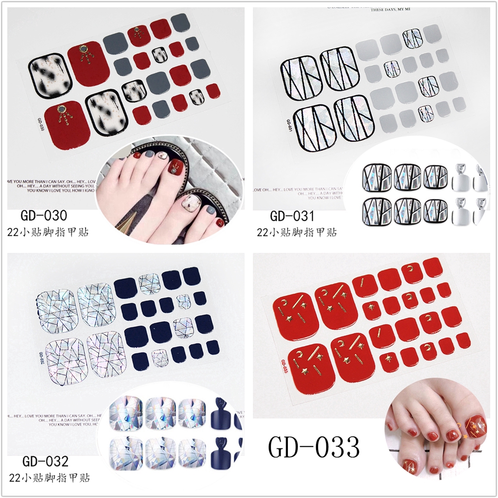 Miếng Dán Trang Trí Móng Tay 3D GD018-033