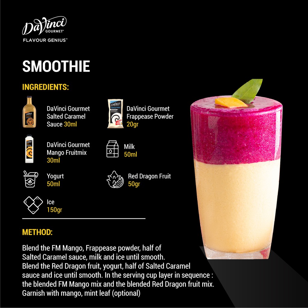 Bột nền pha chế / Frappease Powder - Davinci Gourmet