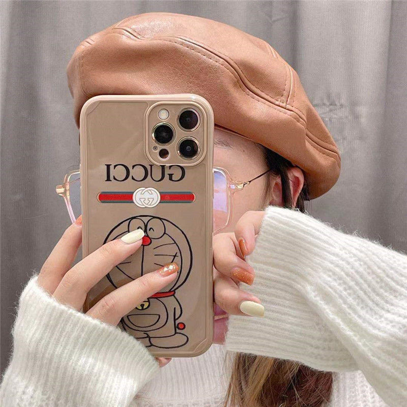 GUCCI Ốp Lưng Họa Tiết Doraemon Đáng Yêu Cho Iphone 11 Pro Max Se 2020 X Xr Xs Max Iphone 7 8 Plus Iphone 5s 5 Se Iphone 6 6s 7 8 Plus