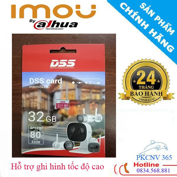 Nơi¤❧Thẻ nhớ 32gb 💖Chính Hãng💖  DSS chuyên dùng cho Camera, Máy ảnh, Điện thoai, tính bảng - Bảo Hành 24 Tháng
