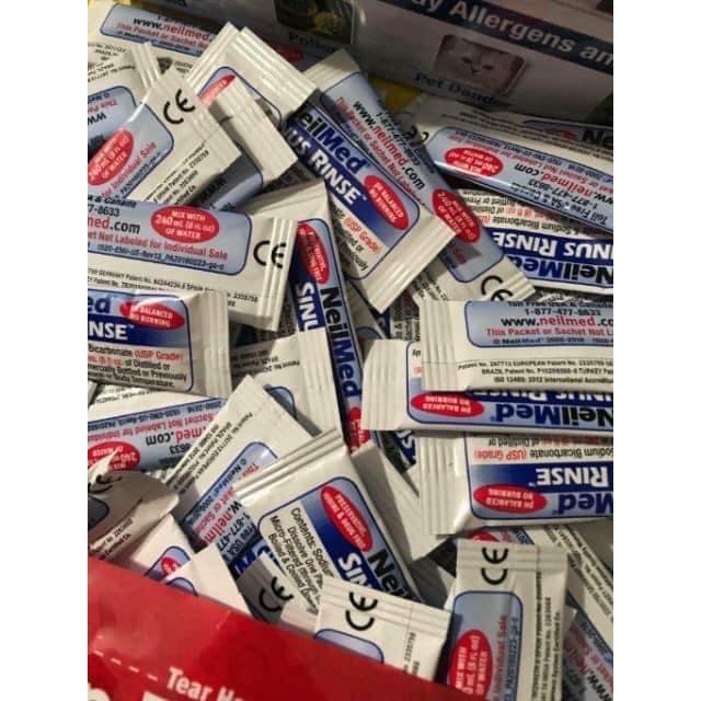 Bộ nước muối sinh lý rửa mũi NeilMed Sinus Rinse của Mỹ | BigBuy360 - bigbuy360.vn