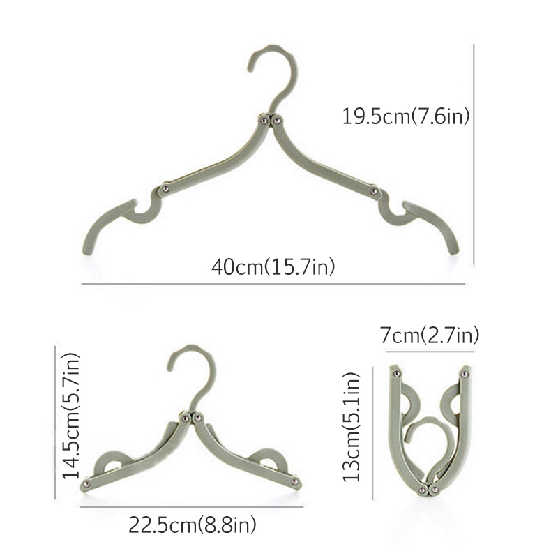 Kẹp Nhựa Treo Đồ Gấp Gọn Tiện Lợi