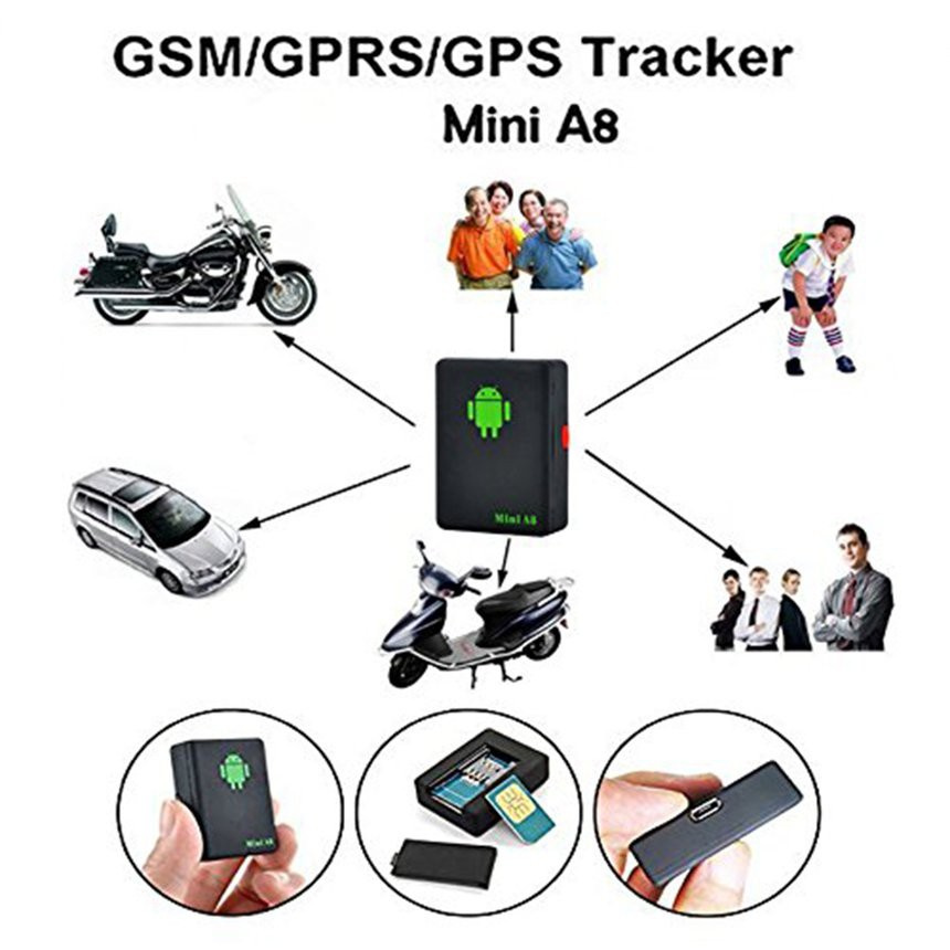 Thiết Bị Định Vị Gps Mini A8 Gsm / Gprs