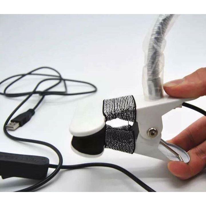 Đèn Led Mini Kẹp Bàn Làm Nail, Nối Mi , Phun Xăm 2 Chế Độ Sáng
