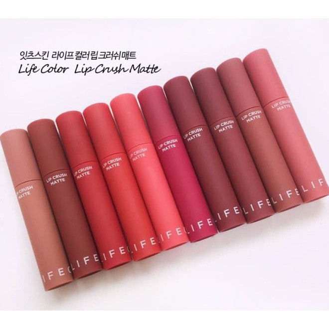 Son kem it's skin life Color Lip Crush matte (full size)