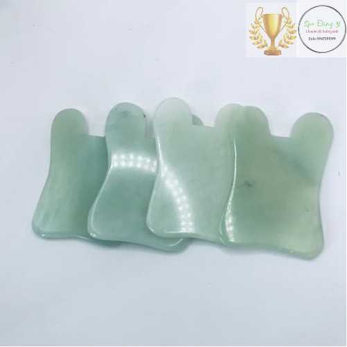 Ngọc cạo gió mặt, ngọc massage mặt, spa, chăm sóc mặt đông y hàng công ty