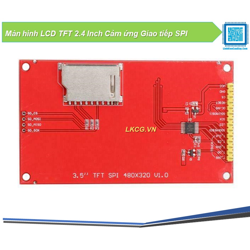 Màn hình LCD TFT 2.8 Inch Cảm ứng Giao tiếp SPI