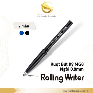 Ruột bút ký pentel mg8 nét 0.8mm | ngòi thay thế bút pentel rs3 & rs3s |hàng chính hãng pentel nhật bản | npp độc quyền