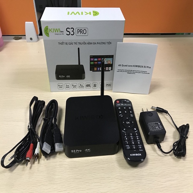 Android TV Box Kiwibox S3 Pro Ram 2G QAM3301