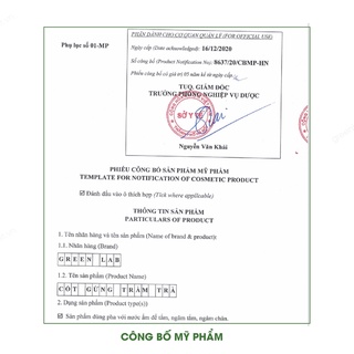 Cốt Gừng Tràm Trà ( GreenLab)
