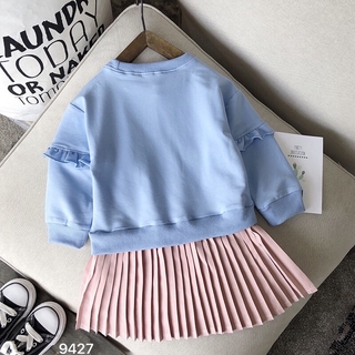 Váy nỉ Hàn Quốc bé gái