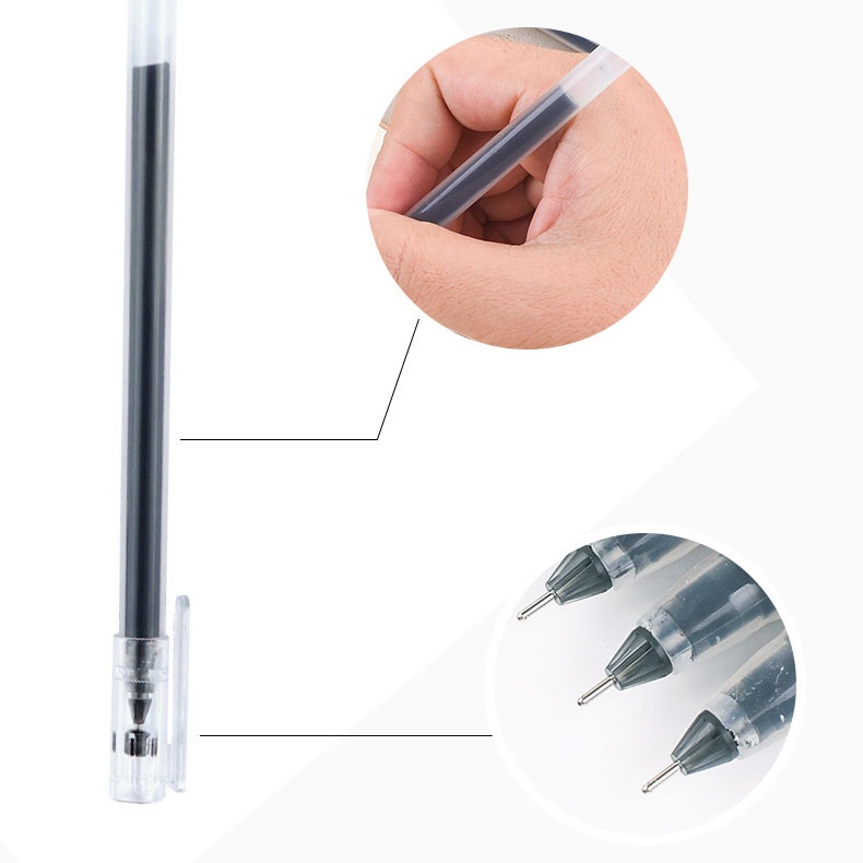 Bút Mực Nước Ngòi 0.5mm Bằng Carbon Phong Cách Hàn Quốc
