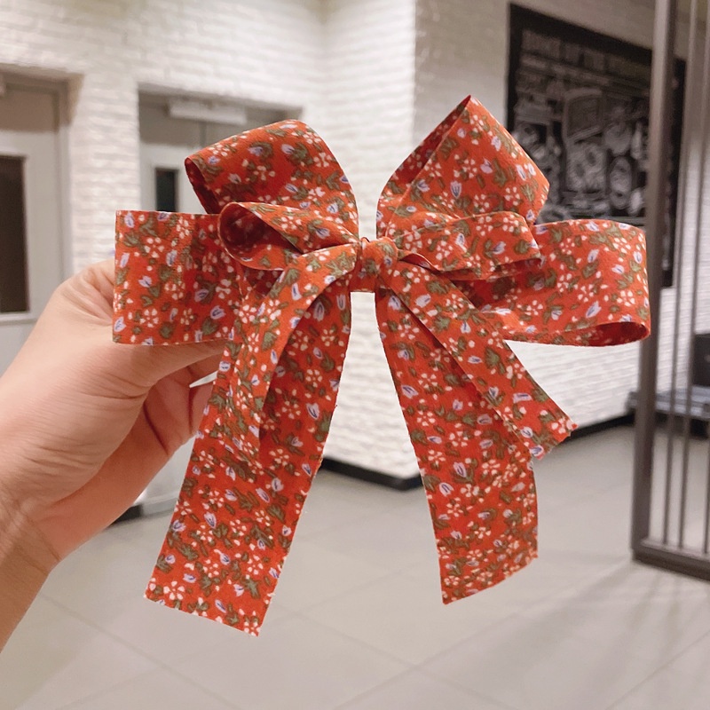 Kẹp tóc nơ đơn giản xinh xắn phong cách thời trang hàn quốc cho nữ