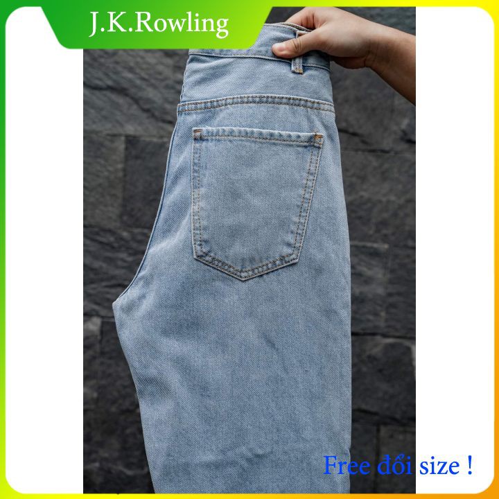 quần jean - quan baggy nam bò Xanh Trơn Dáng Suông Ống Rộng - HOT TREND 2021 tại JK SHOP | BigBuy360 - bigbuy360.vn