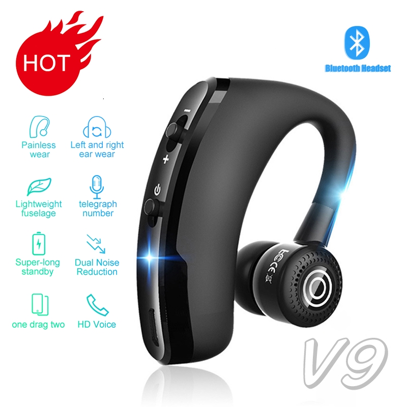 Tai nghe bluetooth không dây hỗ trợ đi xe ngoài trời tiện dụng