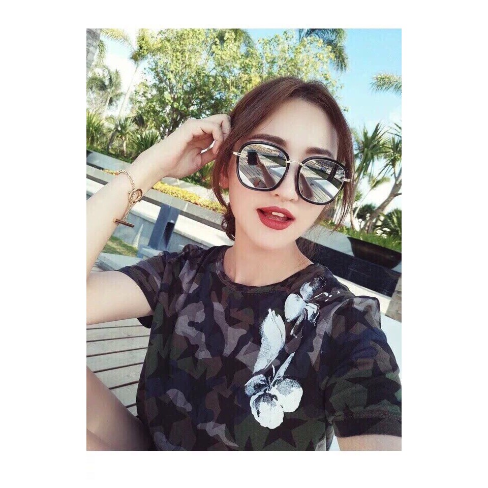 Mắt kính oval tròn AHA thời trang❤️FREESHIP❤️gọng kính mát nữ hàn quốc tinh tế AH147 | BigBuy360 - bigbuy360.vn