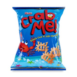 Snack Cua vị sốt chua ngọt Oishi Crab Me! 45gr