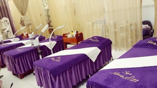 Khăn trải giường Spa