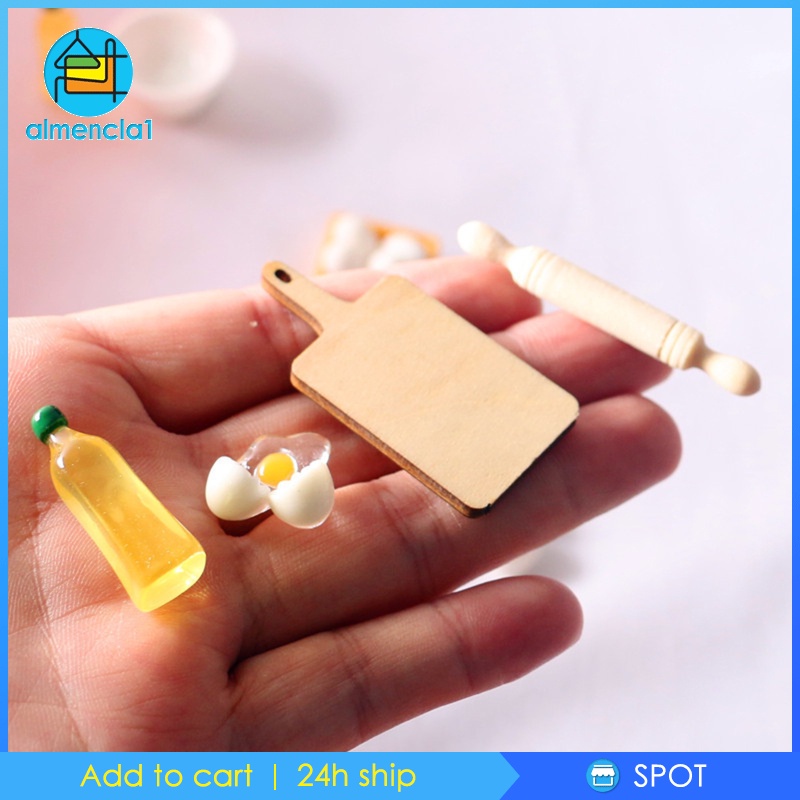 Set 5 Tô Đựng Trứng 1 / 12 Trang Trí Nhà Búp Bê