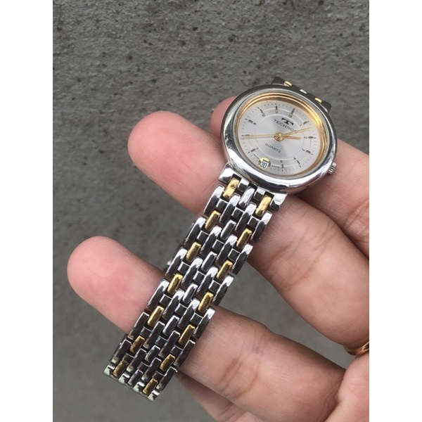 Đồng hồ nữ TECHNOS MÁY THUỴ SĨ HÀNG 2hand